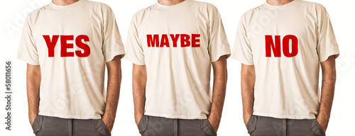 Photo: Man in white t-shirt Man in white t-shirt