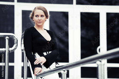 Photo: Beautiful woman looking away Beautiful woman looking away