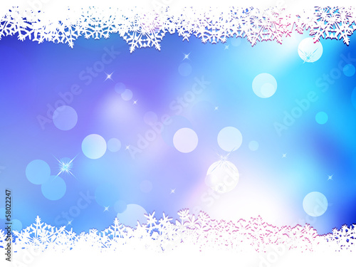 Vector: Blue background with snowflakes. EPS 10 Blue background with snowflakes. EPS 10