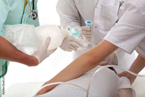 Photo: Patient resuscitation Patient resuscitation