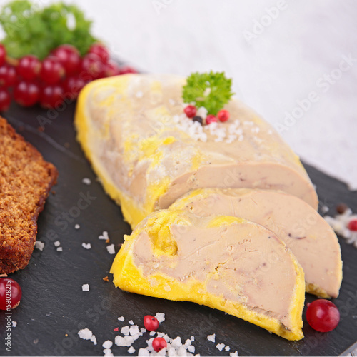 Photo: goose liver and gingerbread goose liver and gingerbread