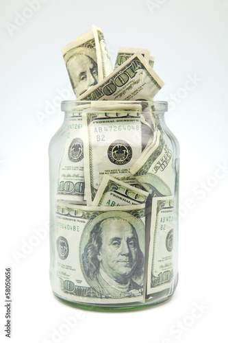 Photo: bote billetes bote billetes