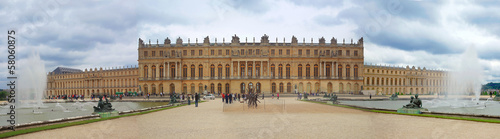 Photo: Palace de Versailles. Palace de Versailles.