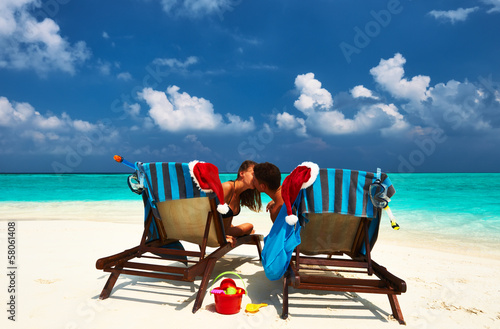 Photo: Couple on a beach Couple on a beach