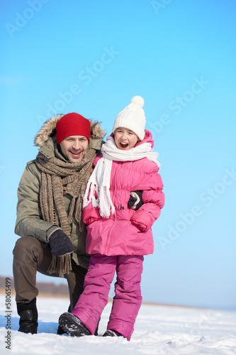 Photo: Father and daughter Father and daughter