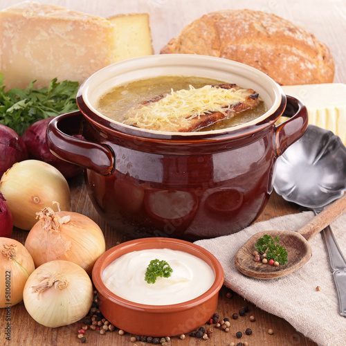 Photo: onion soup onion soup