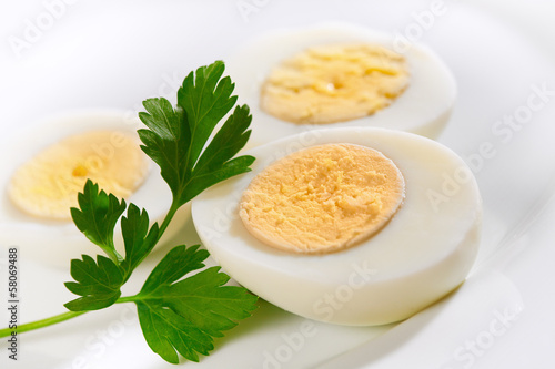 Photo: Cooked eggs Cooked eggs
