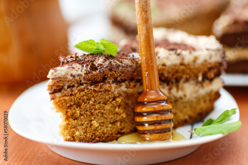 Photo: honey cake honey cake