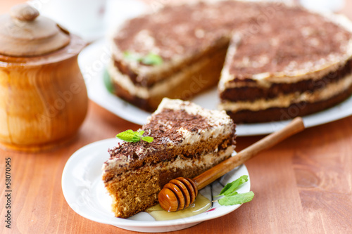 Photo: honey cake honey cake