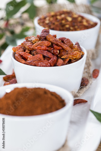 Photo: Different Chillies Different Chillies