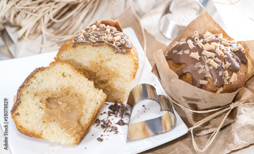 Photo: Homemade Caramel Muffin Homemade Caramel Muffin