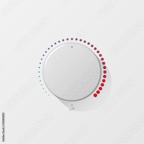 Vector: Vector volume button Vector volume button