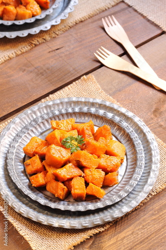 Photo: Spicy sweet potato Spicy sweet potato