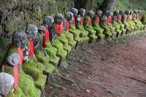 Photo: Japan Buddhist statues in Nikko Japan Buddhist statues in Nikko