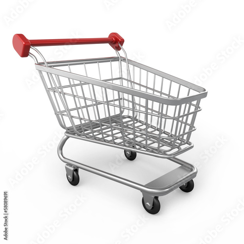Illustration: shopping cart shopping cart