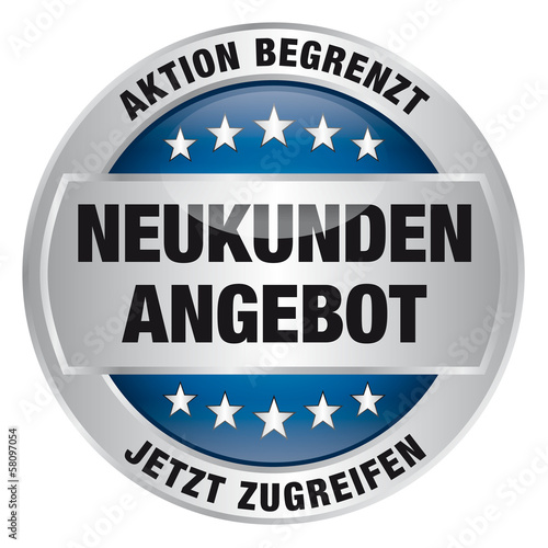 Vector: Neukunden Angebot - Aktion begrenzt - jetzt zugreifen Neukunden Angebot - Aktion begrenzt - jetzt zugreifen