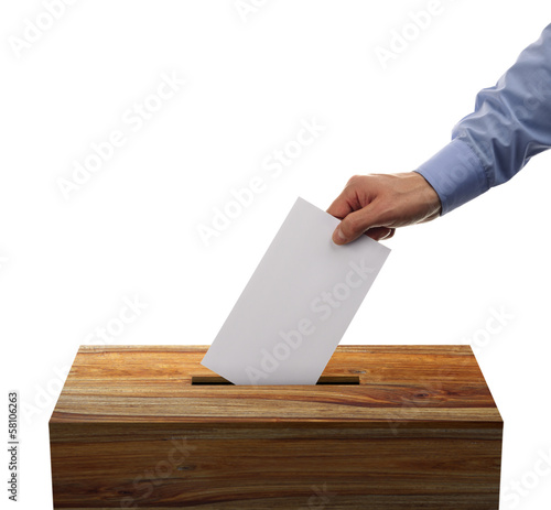 Photo: Ballot box Ballot box