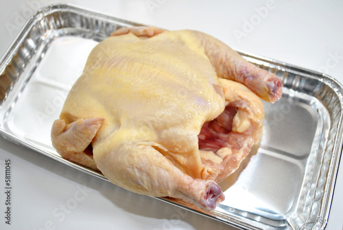 Photo: Foil Pan with Poultry Foil Pan with Poultry