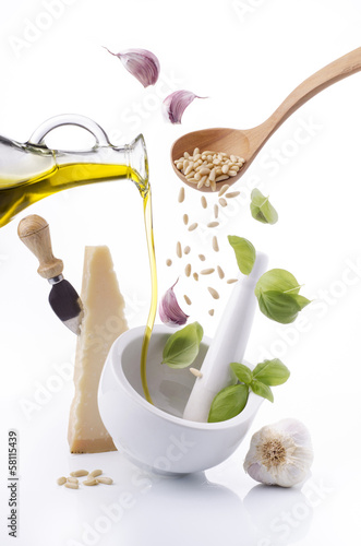 Photo: pesto alla genovese pesto alla genovese