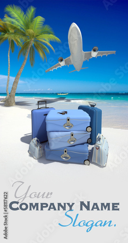 Illustration: Perfect tropical vacation Perfect tropical vacation