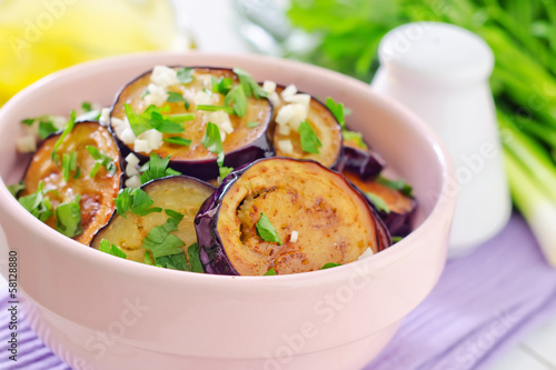 Photo: fried eggplant fried eggplant