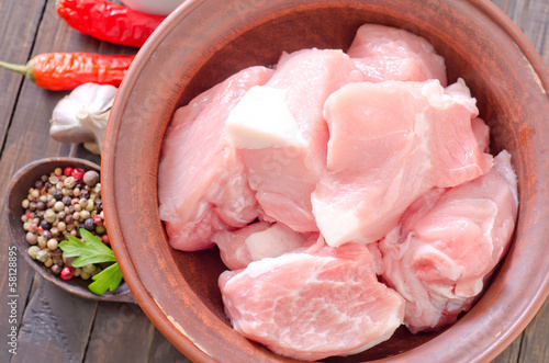 Photo: raw meat raw meat
