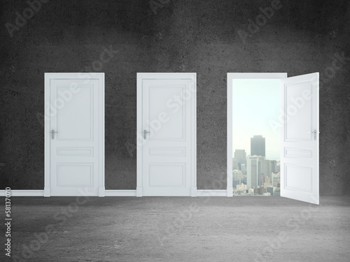 Photo: door to city door to city
