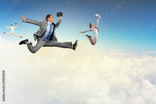 Photo: Successful business people Successful business people
