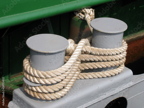 Photo: mooring on berth mooring on berth