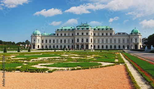 Photo: Vienna Belvedere palace Vienna Belvedere palace