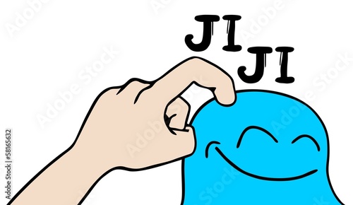 Vector: Tingling cartoon Tingling cartoon