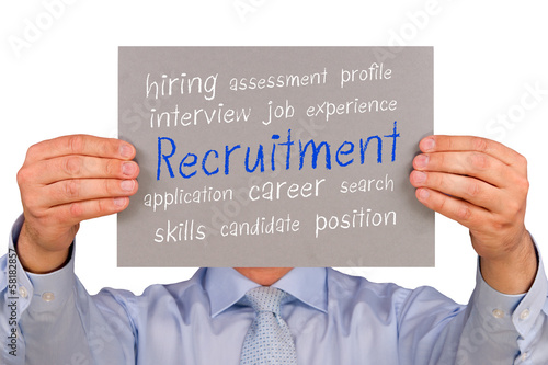 Illustration: Recruitment - Business Concept Recruitment - Business Concept