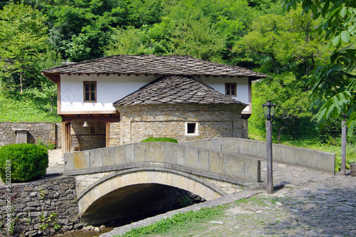 bridge in the architectural-ethnographic village of Etar, Bulgaria