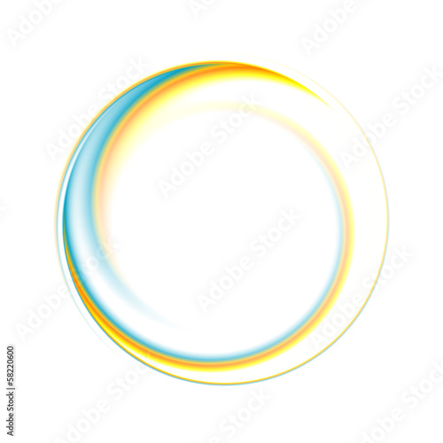Vector: Colourful vector logo shape Colourful vector logo shape