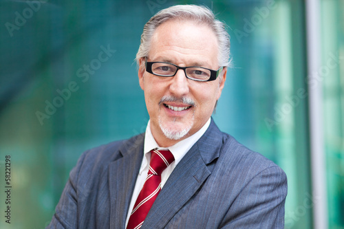 Photo: Smiling businessman Smiling businessman