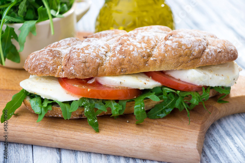 Photo: Caprese Sandwich Caprese Sandwich
