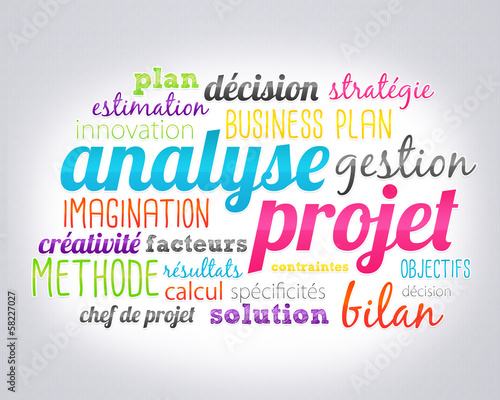 Illustration: nuage de mots : analyse de projet nuage de mots : analyse de projet