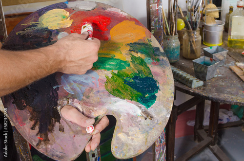 Photo: Painters palette Painters palette