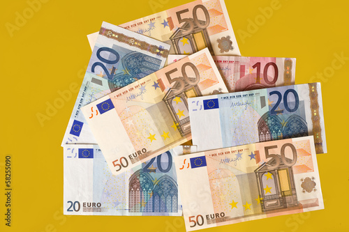 Photo: money euro money euro