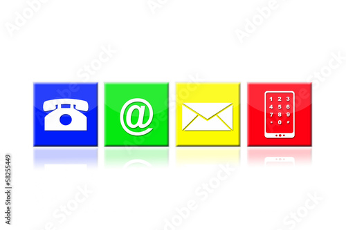 Photo: Kontakt Email Telefon Brief Kontakt Email Telefon Brief