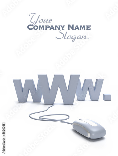 Illustration: Internet connection slogan Internet connection slogan