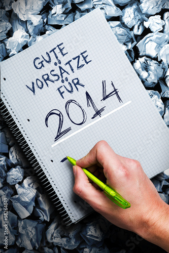 Photo: Gute Vorsätze für 2014 Gute Vorsätze für 2014