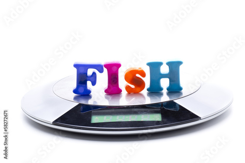 Photo: fish weight fish weight