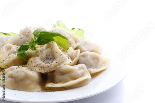 Photo: Boiled pelmeni Boiled pelmeni