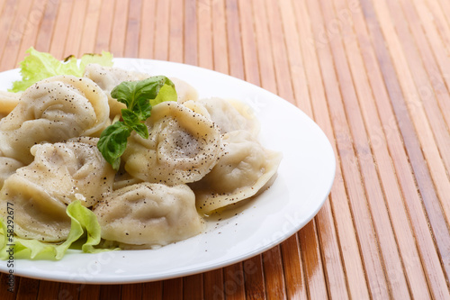 Photo: Boiled pelmeni Boiled pelmeni