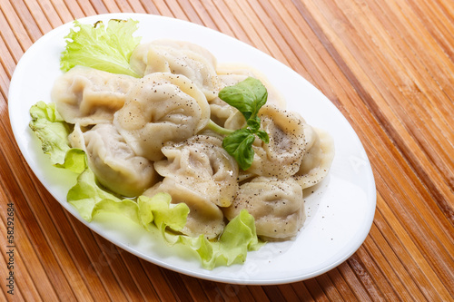 Photo: Boiled pelmeni Boiled pelmeni