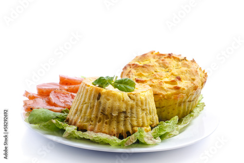 Photo: potato pudding potato pudding