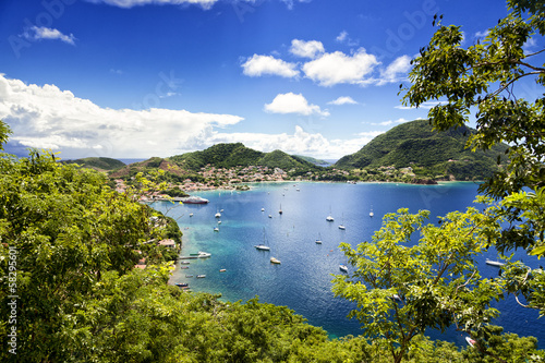 Photo: Bay of Terre-Haute, Les Saintes islands, Guadeloupe Bay of Terre-Haute, Les Saintes islands, Guadeloupe