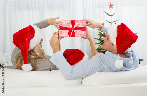 Photo: christmas at home family christmas at home family