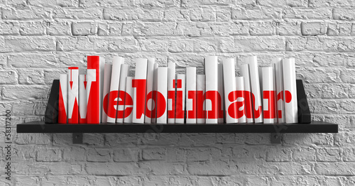 Illustration: Webinar. Education Concept. Webinar. Education Concept.